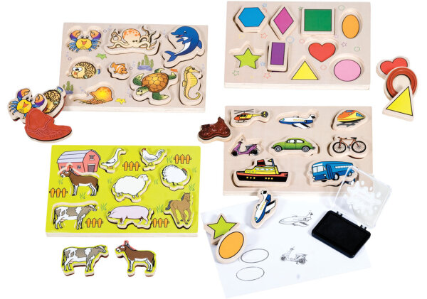 Stempelpuzzle 5 teilig