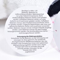 Nachtlicht atmende Kuh